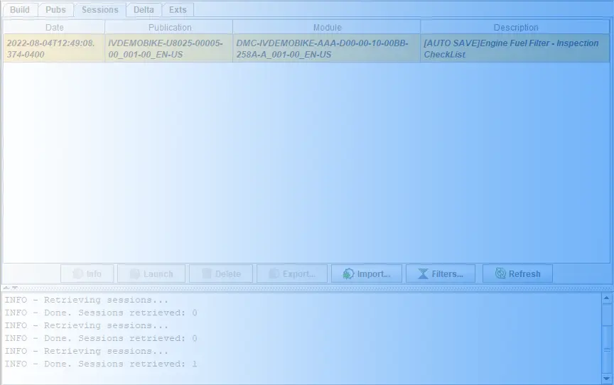 Screenshot of IrisView Builder